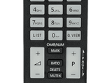 Mando a distancia - Hama 00221061, Compatible con LG, 52 botones, Funciona con pilas AAA, Negro