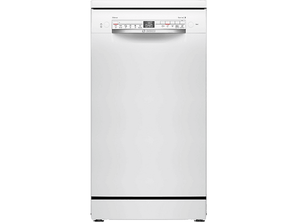 Lavavajillas - Bosch SPS2HKW58E, Serie 2, 10 servicios, 5 programas , 45 cm, Extra Secado, Active Water, Blanco