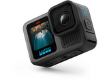 Cámara deportiva - GoPro Hero 13 Black, HyperSmooth 6.0, 5.3 K, 27 megapíxeles, Autonomía 2.5 h, HDR, Sumergible hasta 10m, Cámara lenta, Negro