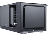 Microondas con grill - Koenic KMWG 2322 DB, 900 W, 5 potencias, 8 programas automáticos, 23 l, Negro