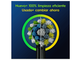 Recambio para cepillo dental - Oral-B Pro CrossAction, Cabezales De Recambio, Pack de 6 unidades, Blanco