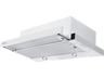 Campana telescópica - Mepamsa Superline 60 V2, 2 Niveles de Ventilación, 380m³/h, 60 cm Ancho, Blanco