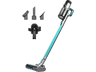 Aspirador escoba - Cecotec Conga Rockstar 880 X-Treme, 3 en 1, 480 W, 100 min, Cepillo Jalisco, Incluye accesorio para tapicerías, Negro y azul