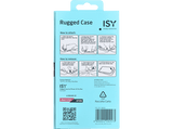 Funda - Isy ISC 6108, Compatible con iPhone 16 Pro Max, Resistente a Golpes, Soporte Plegable Integrado, Negro