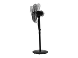 Ventilador de pie - Jata JVVP3245, 50W, 3 Velocidades, Altura Ajustable, Caudal 326.4 m³/h, Estancias de hasta 30 m², Negro