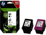 Cartucho de tinta - HP 62 Combo 2 Pack, Negro/Tricolor, N9J71AE