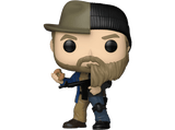 Figura Funko Pop! - Stranger Things T7: Jim Hopper Split, 10 cm, Vinilo