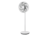 Ventilador de pie - ok. OSF 354526 ES, 45W, 3 Velocidades, Pie/Mesa, Oscilación, Altura Ajustable, Blanco