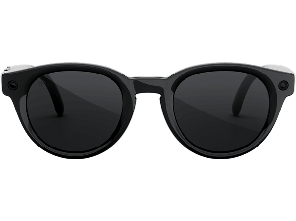 Gafas IA - Meta Nova, Negro clásico, Lentes en gris polarizado, Gafas con IA y cámara, Talla Estándar, Unisex