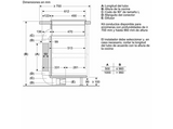 Placa inducción con extractor integrado - Bosch PVS611B16E, 4 Zonas,  Zona Flex, CombiInducción, Touch Select, Negro