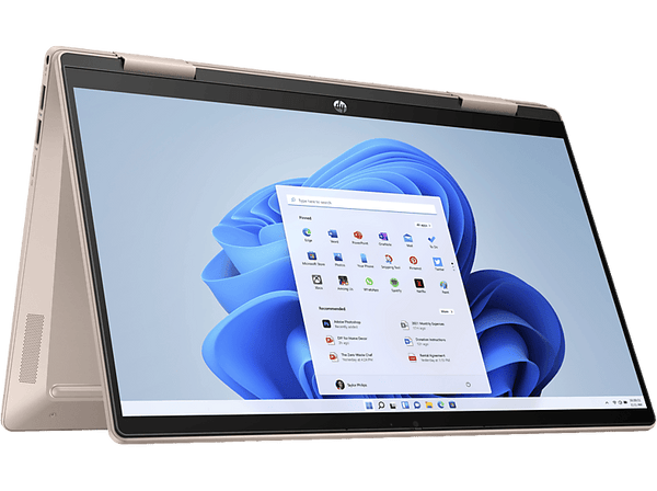 Portátil - HP Pavilion x360 2-in-1 14-ek1053ns, 14" Full HD, Intel® Core™ i5-1335U, 16GB RAM, 512GB SSD, Gráficos Iris® Xe, Windows 11 H, Oro