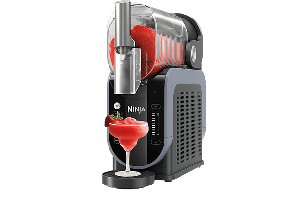 Máquina de granizados - Ninja SLUSHi, 200 W, 1.9 l, 5 ajustes preestablecidos, Compresor WhisperChill, 7 raciones, Azul hielo