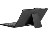 Funda tablet - Silver HT Samsung A9+, Para 11, Teclado Bluetooth, Cable USB-C, Antideslizante, Negro