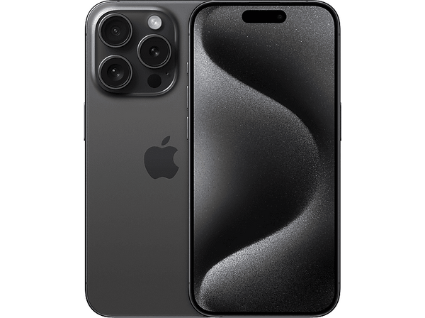Apple iPhone 15 Pro, Titanio Negro, 1 TB, 5G, 6.1"  Pantalla Super Retina XDR, Chip A17 Bionic, iOS