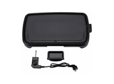 Plancha de asar - Jata JEGR1241, 2200 W, Recubrimiento antiadherente libre de PFOA. Xylan® Plus de Whitford, 500x250 cm, Negro