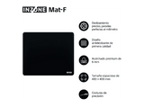Alfombrillas gaming - Sony INZONE Mat-F, Fnatic, Deslizamiento de precisión en FPS, Antideslizante SlimFlex, Grosor 6mm, 480 x 400 mm, PC, F900, Negro