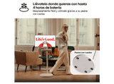 TV LED 27 - LG StanbyMe 27LX6TDGA, QHD, Procesador Inteligente α8 con IA, Smart TV, Beige