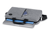 Maletín para portátil - Hama Genua, Para PC de 15.6", Poliéster, Bolsillo Frontal, Compartimento Principal Reforzado, Gris