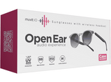 Gafas de sol audio - Muvit iO Open Ear, 6 h autonomía, Bluetooth, Gris