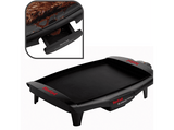Plancha de asar - Tefal CB5005, 1800W, Antiadherente, Negro