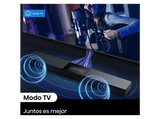 Barra de sonido - Hisense HS2000, Bluetooth, 240 W, Audio 2.1, Subwoofer integrado, Dolby Audio, Negro