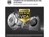 Lavadora carga frontal - LG F1P1CY2T, Serie XXL, 17 kg, 1100rpm, TurboWash™ con Jet Spray, Inox