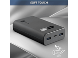 Powerbank - CellularLine FAST, 10000 mAh, 20W, USB -C, Negro