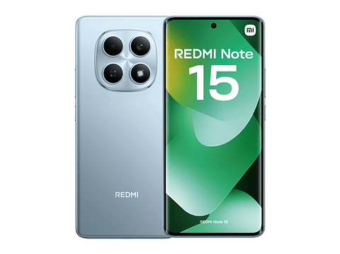 Móvil - Xiaomi Redmi Note 15, Azul glaciar, 256 GB, 8 GB RAM, 6.77