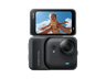 Cámara deportiva - Insta360 GO Ultra, 4K, 70 min Autonomía, Sensor de 1/1,28'', Chip de IA de 5 nm, Midnight Black