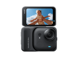 Cámara deportiva - Insta360 GO Ultra, 4K, 70 min Autonomía, Sensor de 1/1,28'', Chip de IA de 5 nm, Midnight Black