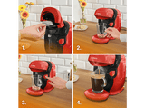 Cafetera de cápsulas - Bosch Tassimo Style TAS113EC, 3.3 bar, 0.7 l, 1.400 W, Intellibrew, Regalo 2 Packs Café Marcilla, Sostenible, Rojo