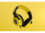 Auriculares gaming - Razer Kraken V4 X Pokémon Edition, Por cable 1.8 m, Para Nintendo Switch, PlayStation, Xbox, PC, iOS y Android, Amarillo