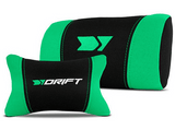 Silla gaming - Drift gaming DR110,Tela, Reposabrazos 4D, Alta transpiración, Hasta 150 kg, Verde