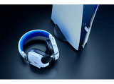 Auriculares gaming - Razer BlackShark V3 X HyperSpeed, 70 h de autonomía con conexion 2.4GHz en PC, Para PlayStation, Blanco y azul
