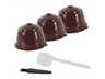 Cápsulas monodosis reutilizables - CMP París KA4557, 3 capsulas de polipropileno de café, Compatible con Dolce Gusto, Negro