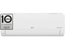 Aire acondicionado Split 1 x 1 - LG PLUSWF18X, 4300 fg/h, Gold Fin™, Tecnología Replace, Wi-Fi, Blanco