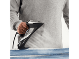 Plancha de vapor - Taurus Geyser Eco 3200, Sistema antigoteo, Autolimpieza y Autoapagado, Rápido calentamiento, 3200W, Suela anodizada, Azul