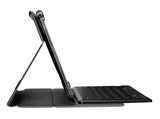 Funda con teclado - Targus THZ998ES, Para Tablets de 9,5 a 11,5, 100 días Autonomía, Teclado Bluetooth 5.0 desmontable, Rotación 360°, Negro