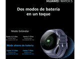 Smartwatch - Huawei Watch 5, 42 mm, 32 GB, NFC, Llamadas celulares eSIM, Beige + FreeBuds6I