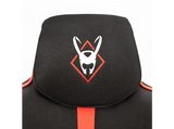 Silla gaming - Woxter Station Alien v2.0, Hasta 150 kg, Reposabrazos Fijos, Ruedas Antiarañazos, Rojo