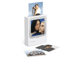 Impresora fotográfica - Polaroid Hi-Print 3x3 + 6 cartucho 10 hojas, Transferencia térmica por difusión de colorante, Vel. impresión <lt/>50s, Blanco