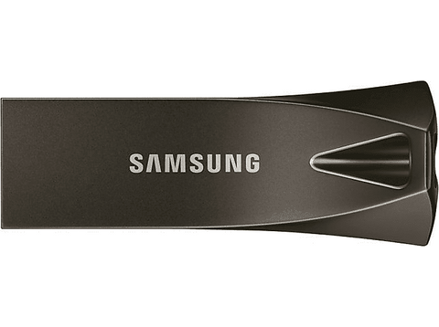 Memoria USB 128 GB - Samsung MUF-128BE4, APC Bar Plus, USB 3.1 Gen 1, 300 MB/s lectura, Gris