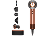 Secador - Dyson Supersonic Nural™, 5 Accesorios inteligentes, 4 Niveles temp precisos, Amber Silk