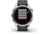 Reloj deportivo - Garmin Fénix 7 S Pro, Negro, Carga Solar, 108-182 mm, 1.2, Multideporte, GPS