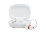 Auriculares deportivos - JBL Endurance Peak 4, Intraurales, Bluetooth, 48h Autonomía, 6 Micrófonos, Cancelación de Ruido Adaptativa, Blanco