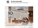 Aire acondicionado Split 1 x 1 - LG MIRROR09X,3182 fg/h, Freeze Cleaning, ThinQ™, Antracita espejo