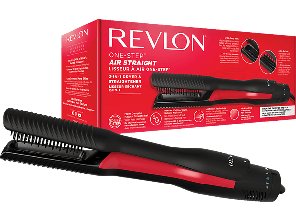 Plancha Secador - Revlon One Step Air Straight 125708