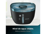 Bebedero automático inteligente - Cecotec Bebedero Pumba 2200 Refresh, Capacidad 2L, Luz LED interior, Silencioso, 3 filtros, Diseño de cascada, Negro
