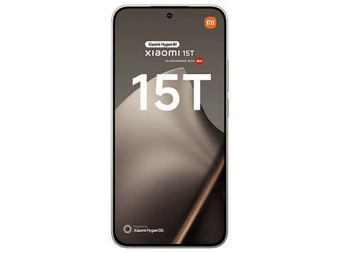 Móvil - Xiaomi 15T, Gris, 256 GB, 12 GB RAM, 6.83