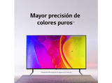 TV LED 75 - LG 75NANO756QA, UHD 4K, Procesador de Gran Potencia 4K α5 Gen 5, Smart TV, DVB-T2 (H.265), Azul oscuro ceniza